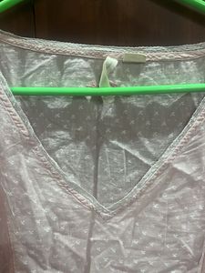 Cute Pink Polka Dot Top