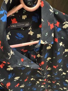M&amp;S Floral Print Blouse
