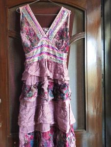 Shimmer beaded boho Dress