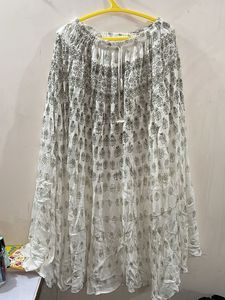 Boho Print Maxi Skirt