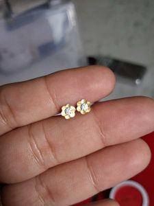 Floral Stud Earrings flower design