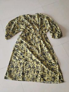 Floral Print Midi Dress
