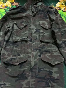 Army Print Jacket