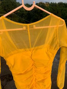 Yellow Dress Bodycon