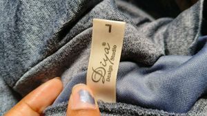 Gray Bell Sleeve Tunic Top