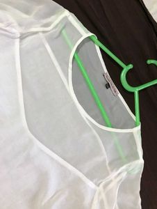 White Sheer Top