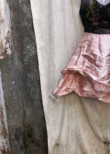 I. Lace &amp; Satin Party Dress
