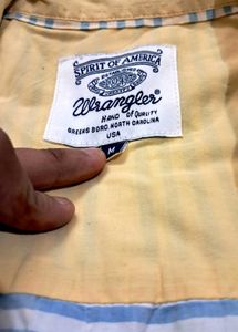 White Shirt  Full Sleeve Cotton  Blue Stripes.