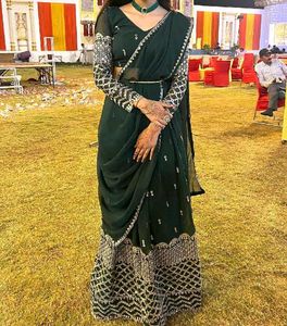 Elegant Green Lehenga Choli
