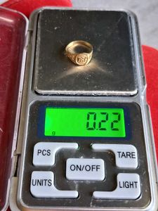 beautiful new born babies fingers ring gold