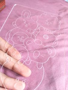 BT21 LAMP TRANSPARENT