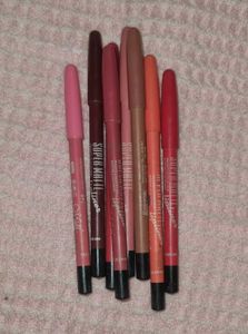 Multicoloured Lip Liners SET of 8