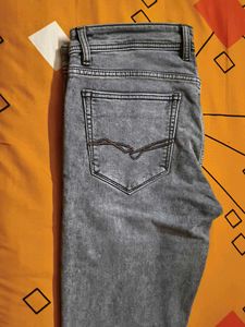 Gray Denim Jeans