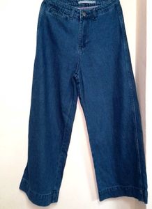 Dark Blue Flared Jeans