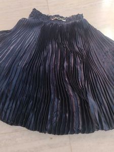 Pleated Mini Skirt
