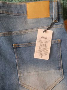 Ripped Blue Denim Jeans torn pant model style dist