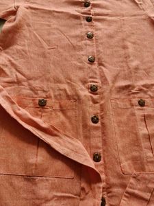 Casual Button-Down Shirt Dress