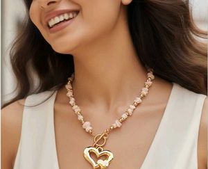 Unique Heart Pendant Necklace