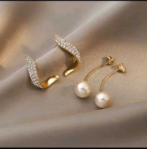 Pearl Drop Dangle Earrings