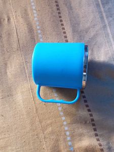 Blue Stainless Steel Travel Mug