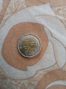 Error 20 Twenty Rs EKAM Coin Extra Material Coins