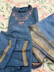 Embroidered Kurta Set