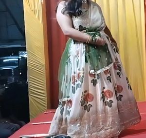 Floral Lehenga Choli Set, Ready to wear