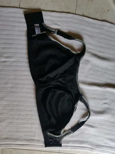 GLAMORISE Black Sports Bra