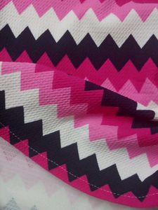 Multicolored Top in Pink- Blue shades