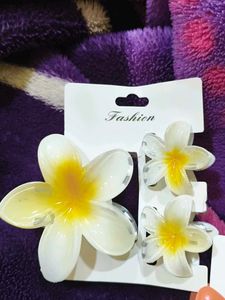 Flower Hair Clips