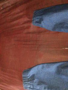 Jogger Fit Women Dark Blue Jeans