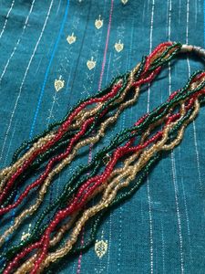 Beaded Multi-Strand Necklace