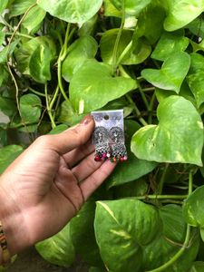multi colour earring