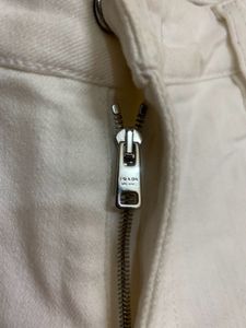 Prada Milano White Jeans 26k