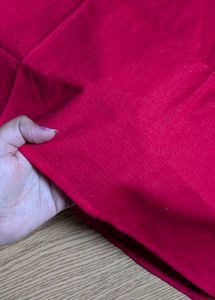 Cherry- Red Mini Skirt