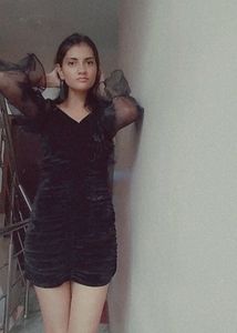 Black Organza Dress loved it
