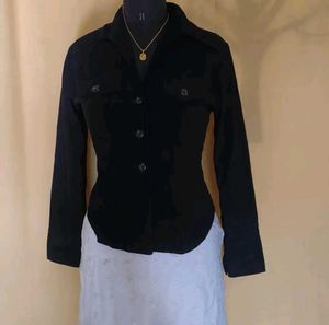 Black Suede Shirt