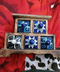 Wooden Drawer Organizer No Coins