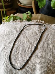 Hematite Cube Necklace