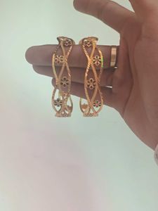 New Gold Plated Karah . 2x4 Size