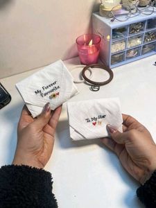 hand embroiderd handkerchief couple special combo