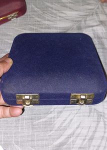 Jewellery Organiser Blue Velvet