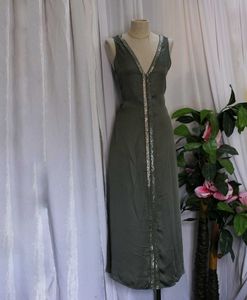 Zara Limited Edition Olive Green Maxi Dress