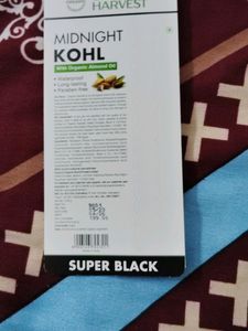 Organic Harvest Black Kajal Pencil