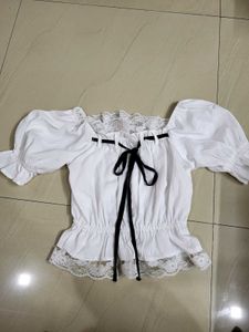 Cottage Core White Top