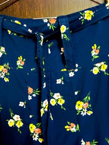 Floral Print Skirt