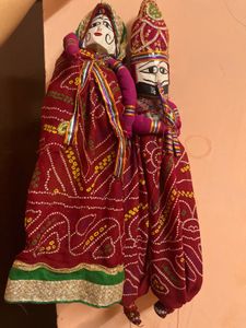 Rajasthani Couple Dolls