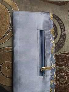 Embroidered Clutch