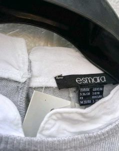 New with tag Pinterest Cute Gray Long Sleeve Top