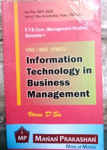 Information Technology in Business Management